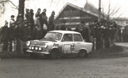 Stanisław Fiedor i Bogusław Barcz – Trabant 601.